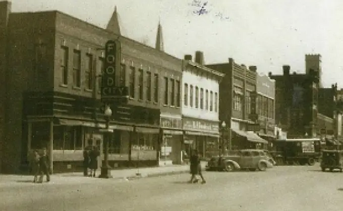 Historic downtown Burlington